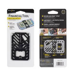 Nite Ize - Finanzwerkzeug Multi Tool Wallet - Schwarz - FMT2-01-R7