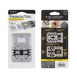 Nite Ize - Finanzwerkzeug RFID-Blockierung Brieftasche - Edelstahl - FMTR-11-R7