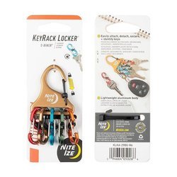 Nite Ize - KeyRack Locker® S-Biner® - Aluminium - KLKA-29BG-R6