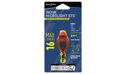 INOVA - Microlight STS&#8482; Taschenlampe - Orange - MLSA-M3-R7-I