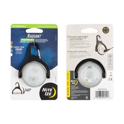 Nite Ize - Radiant® Rechargeable Micro Lantern Disc-O Select™ MLTLR-07S-R6