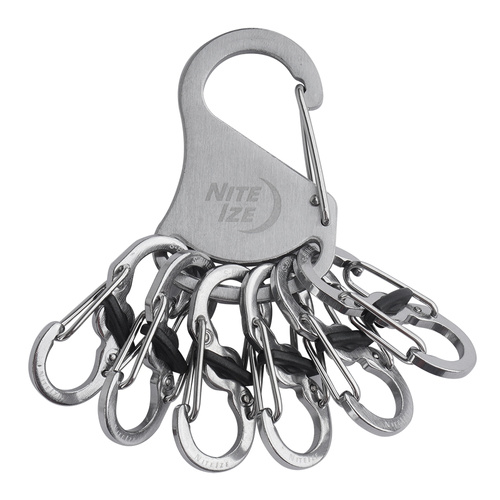 Nite Ize - S-Biner KeyRack Locker - Stainless - KLK-11-R3