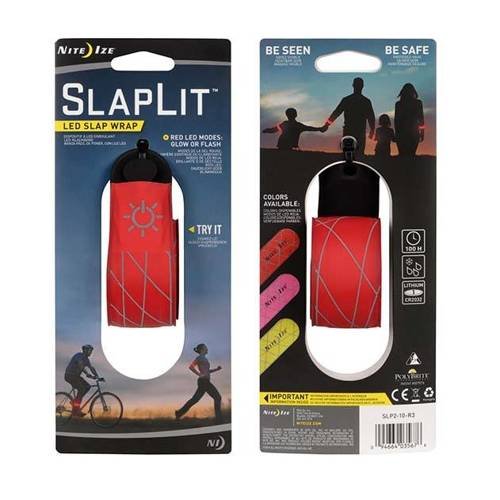 Nite Ize - SlapLit LED Slap Wrap - Ver.2 - Rot - SLP2-10-R3