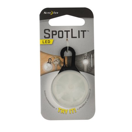 Nite Ize - SpotLit&#8482; LED-Halsbandleuchte - Eco Pkg - Weiß - MSL-03-02