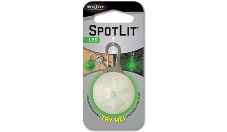 Nite Ize - SpotLit LED-Karabinerleuchte - Grün - SLG-06-28