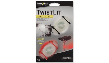 Nite Ize - TwistLit LED-Fahrradlicht - Weiß & Rot - TLT-2PK-A1P1