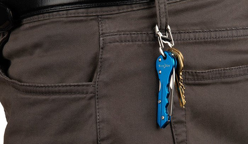 Nite Ize - DoohicKey Key Chain Hook Knife - Olive - KMTC-08-R7