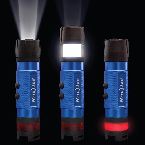 Latarka Nite Ize Radiant 3-in-1 LED Mini Flashlight Czarna NL1B-01-R7