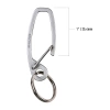 Nite Ize - Karabinerhaken Deep Pocket - Edelstahl - Silber - DPK-11-R3