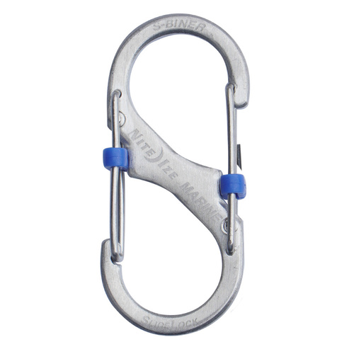 Nite Ize - S-Biner® Marine SlideLock® #2 - Edelstahl - SBML2-11-R6