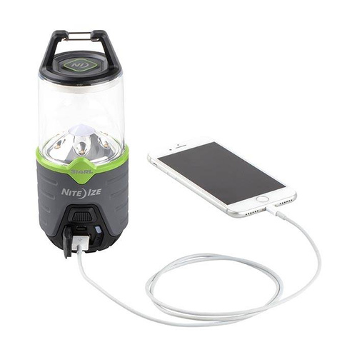 Nite Ize - Radiant® 314 wiederaufladbare Campinglampe - 314 Lumen - R314RL-17-R8