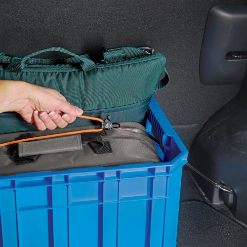 Nite Ize - Klamra CamJam Ring z taśmą 12" - Aluminium - Mały - Czarna - CJRWS-09-R3