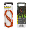Nite Ize - S-Biner® Aluminum Dual Carabiner #4 - Orange - SBA4-19-R6