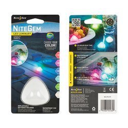 Nite Ize - NiteGem™ LED Luminary - Disc-O Select™ - NG-07S-R7