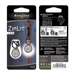 Nite Ize - ZipLit LED 2 Pack - White - NZL2-07-02