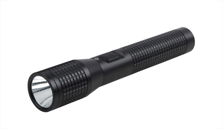 Nite Ize T4RC-01-R8 Black T4R Recharge Li-ion Powered Tactical LED Flashlight 