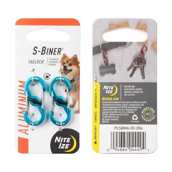 Nite Ize S-biner Taglock Double-gated Carabiner Stainless Steel for sale online 