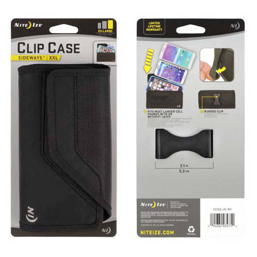 Nite Ize - Clip Case Sideways - XXL - Black - CCS2L-01-R3