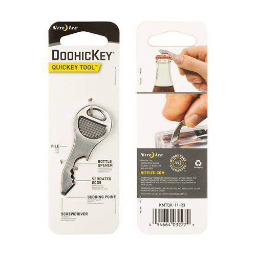 Nite Ize - DoohicKey QuicKey Tool - Stainless - KMTQK-11-R3