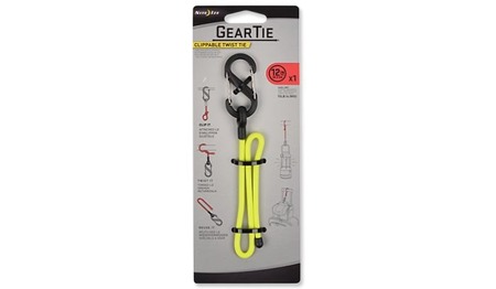 Nite Ize - Gear Tie Clippable 12'' - Neon Yellow - GLC12-33-R3