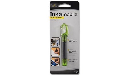 Nite Ize - Inka Mobile Pen + Stylus - Translucent Lime - IMP-M3-R7