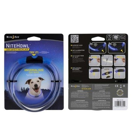Nite Ize - NiteHowl™ LED Safety Necklace - Blue - NHO-03-R3