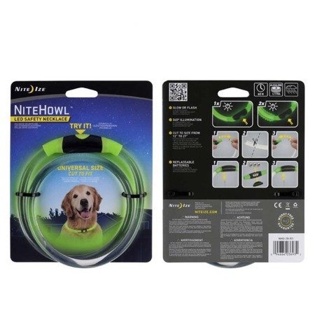 Nite Ize - NiteHowl™ LED Safety Necklace - Green - NHO-28-R3