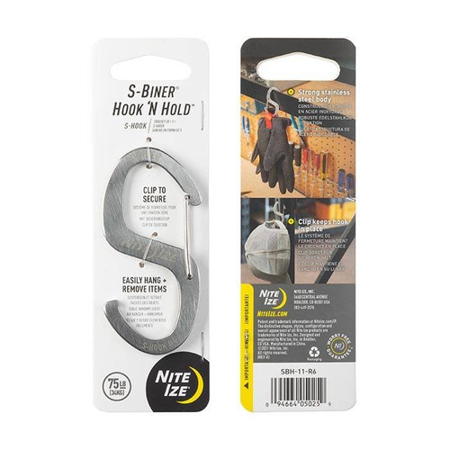 Nite Ize - S-Biner Hook 'N Hold S-Hook - SBH-11-R6