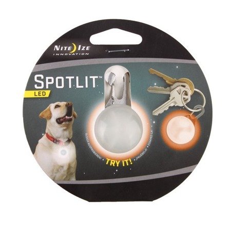 Nite Ize - SpotLit™ LED Collar Light - Orange - SLG19-03-02