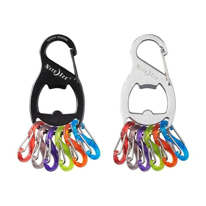 Nite Ize G-Series Dual Chamber Carabiner #3 - Stainless Steel GS3