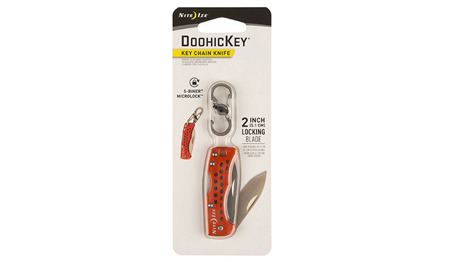 Nite Ize - DoohicKey Key Chain Knife - Pomarańczowy - KMTK-19-R7