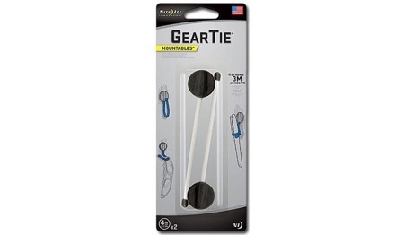 Nite Ize - Gear Tie Mountables 4   - Mix 1 - 2Pack - GTU4-M1-2R7
