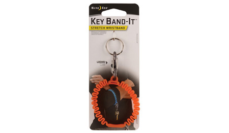 Nite Ize - Key Band-It™ Stretch Wristband - Pomarańczowy - KWB-19-R6