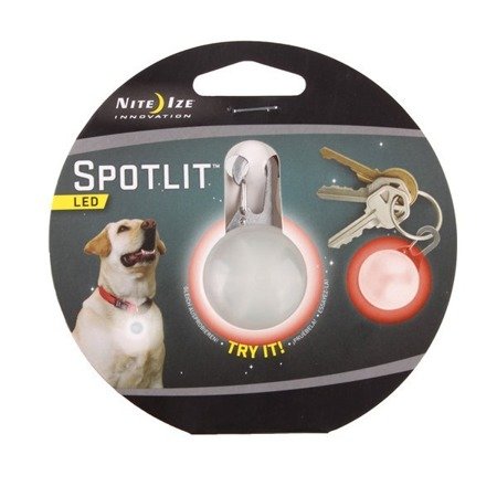 Nite Ize - SpotLit™ LED Collar Light - Czerwony - SLG-03-10