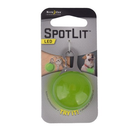 Nite Ize - SpotLit™ LED Collar Light - Eco Pkg - Lime - SLG17-06-02