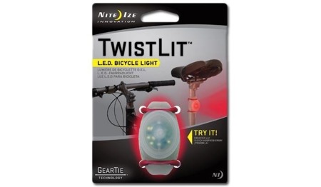 Nite Ize - TwistLit LED Bike Light - Czerwony - TLT-03-10